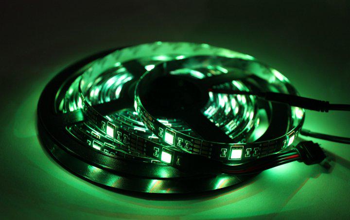 Світлодіодна стрічка Music RGB 5050 герметична контролер з мікрофоном 8 кольорів 5 м (8572751) - фото 11