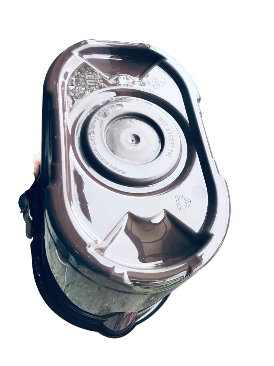 Ведро для уборки с отжимом 14 л - фото 5