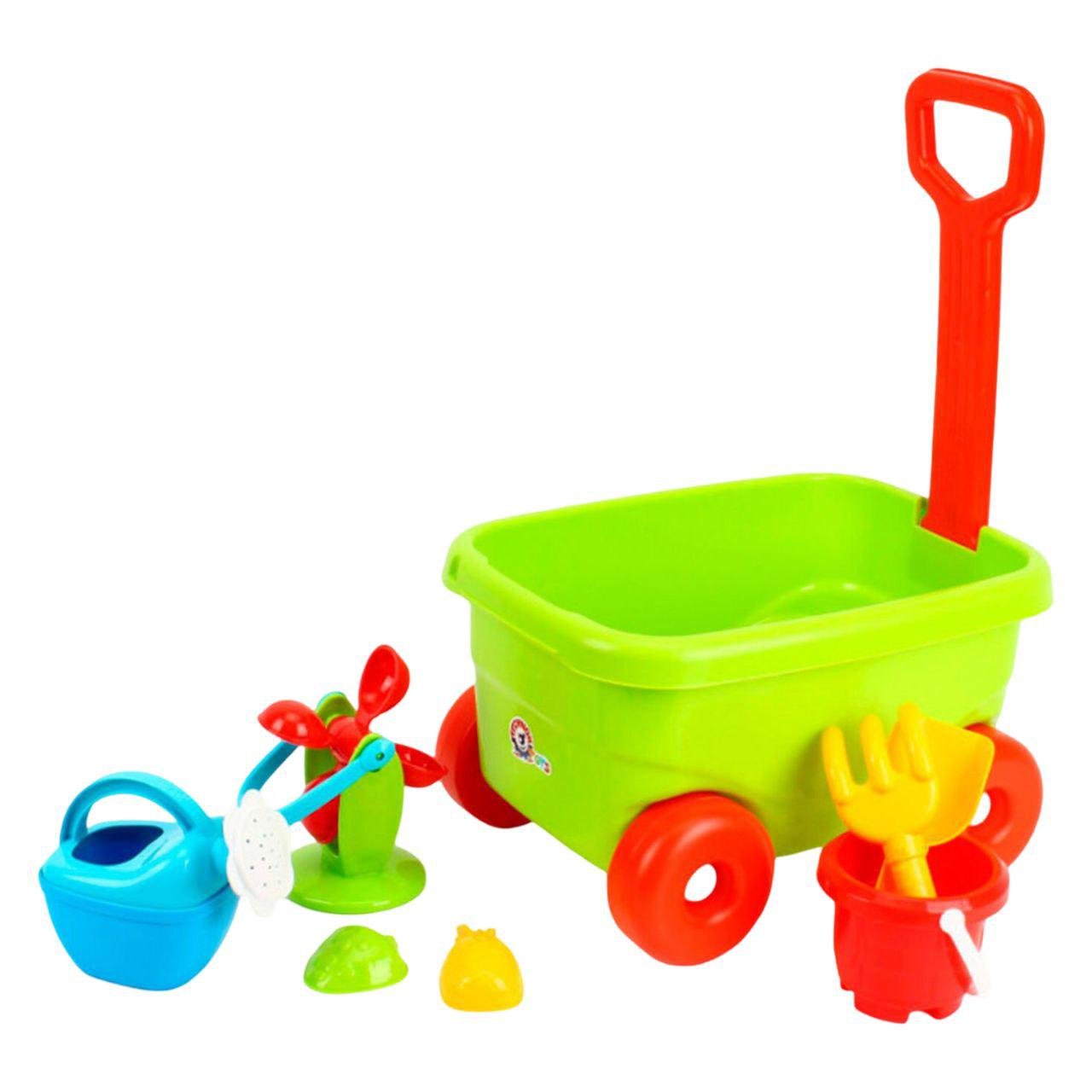 Набор детский Technok Toys 1409 для игры в песке с коляской (27189772)