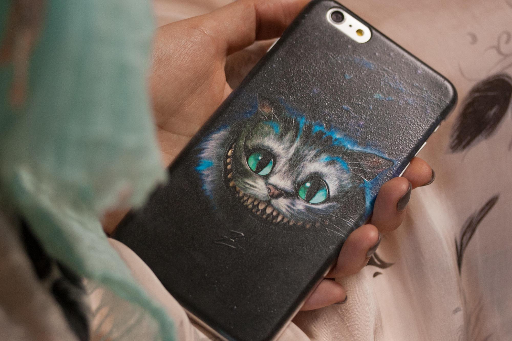 Силиконовый чехол Zorrov для Apple iPhone XR - Cheshire Cat (11170040086051814) - фото 2