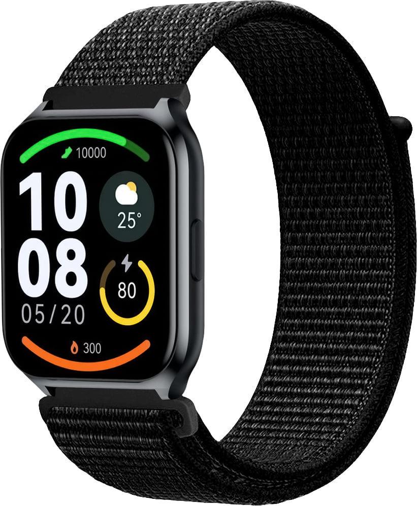 Ремешок нейлоновый Sport Loop для Haylou Watch 2 Pro LS02 Pro Black (40809-2B) Ремешок нейлоновый Sport Loop для Haylou Watch 2 Pro LS02 Pro Black (40809-2B)