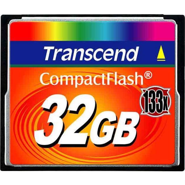 Карта памяти Transcend 133X Compact Flash 32 GB (18343454)