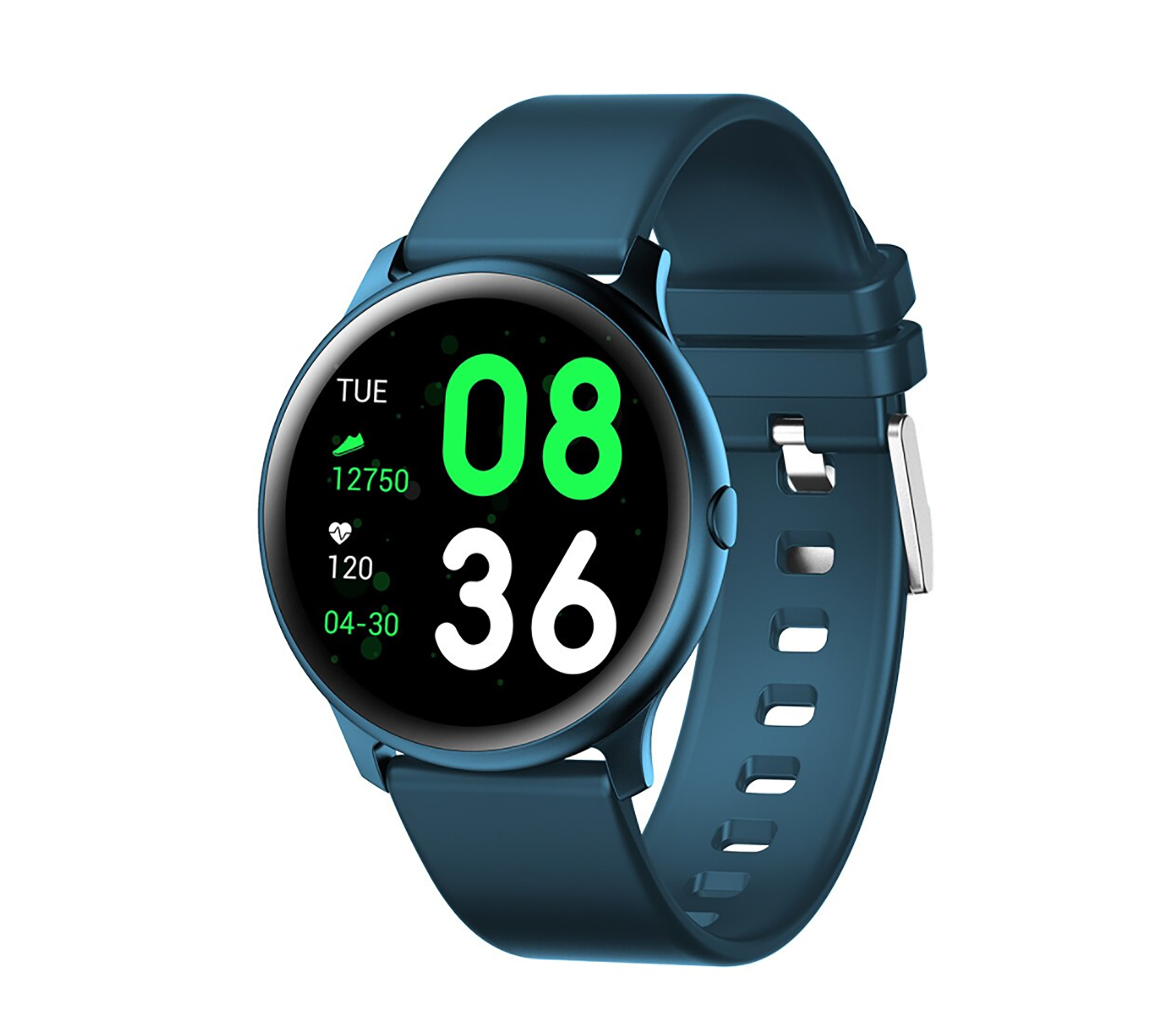 Cмарт-браслет SUNROZ KW19 с тонометром 1,3" Синий (SUN8237)