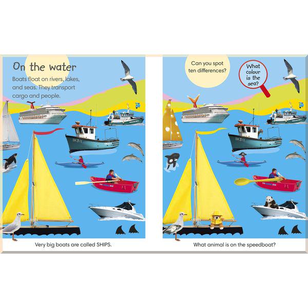 Книга DK "Spot the Difference Things That Go" Dorling Kindersley (ISBN:9780241273180) - фото 3