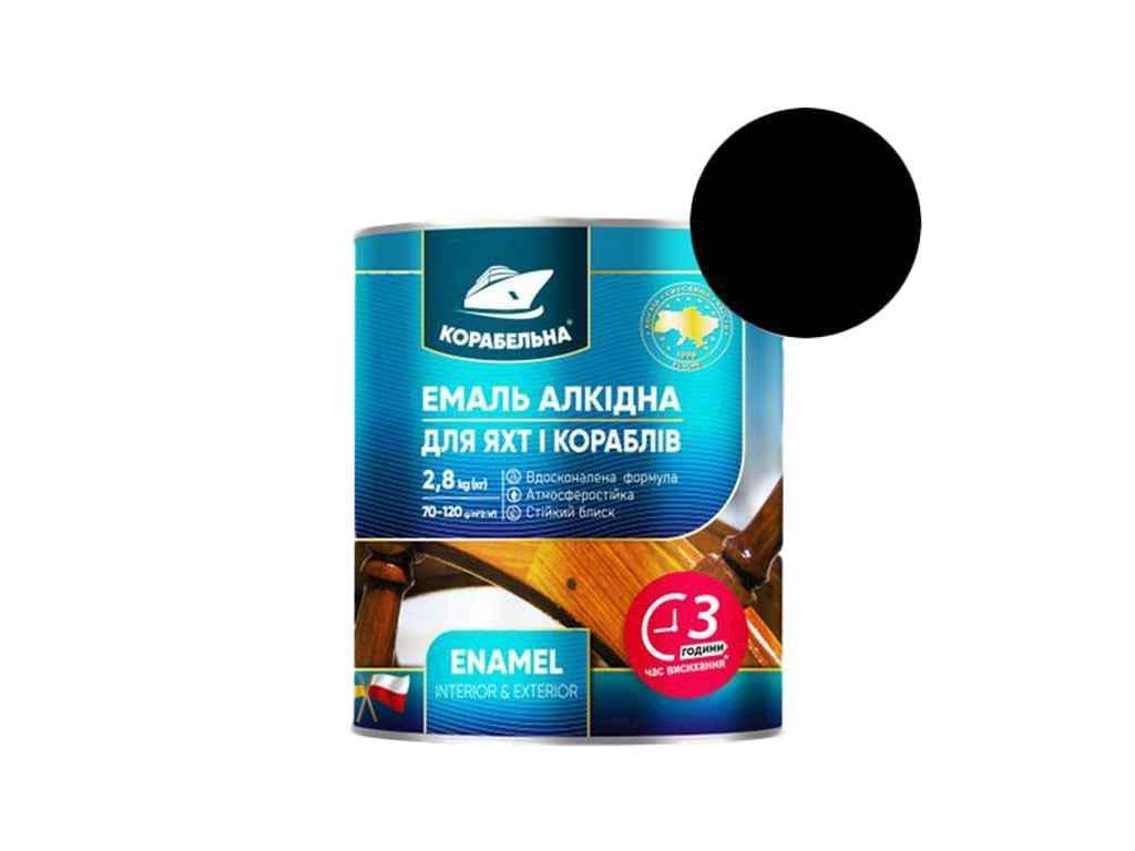 Эмаль алкидная ПФ-115 КОРАБЕЛЬНАЯ 2,8 кг Черный (960474) - фото 1 Эмаль алкидная ПФ-115 КОРАБЕЛЬНАЯ 2,8 кг Черный (960474) - фото 1