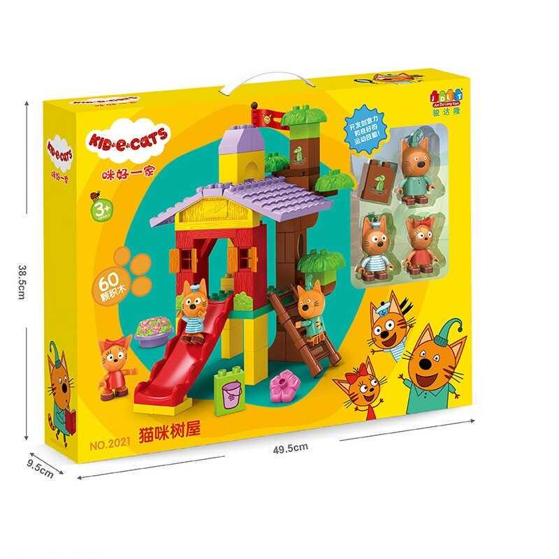 Конструктор дитячий 4 фігурки героїв рухомі елементи 60 деталей (MTT-197088) - фото 2