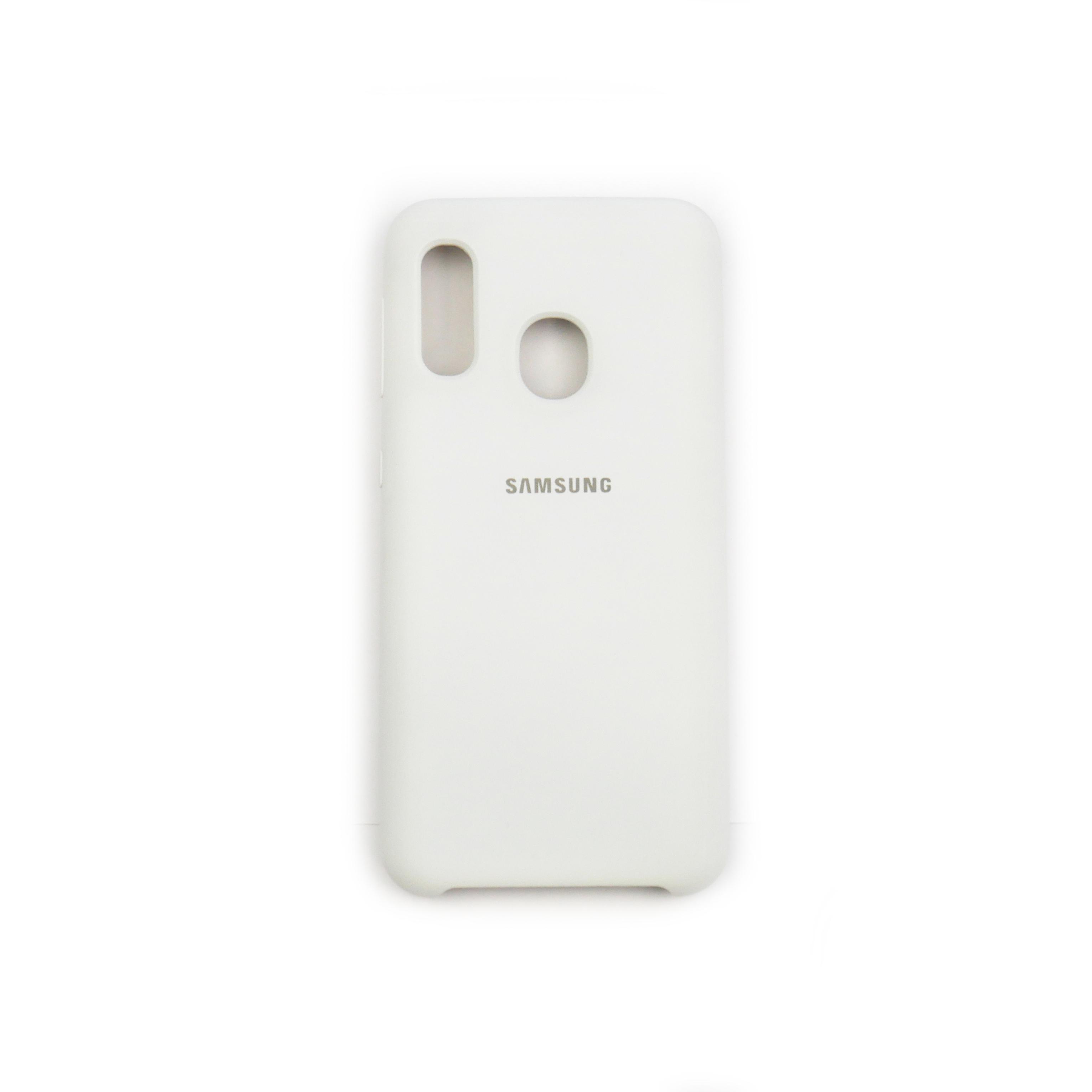 Чехол Jelly Silicone Case Samsung A20e White (9)