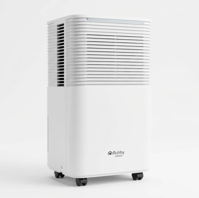 Осушитель воздуха Ruhhy DRYZIX 26498 12 л/сутки 200 Вт до 30 м2 WiFi бак 2 л Белый (67062601)