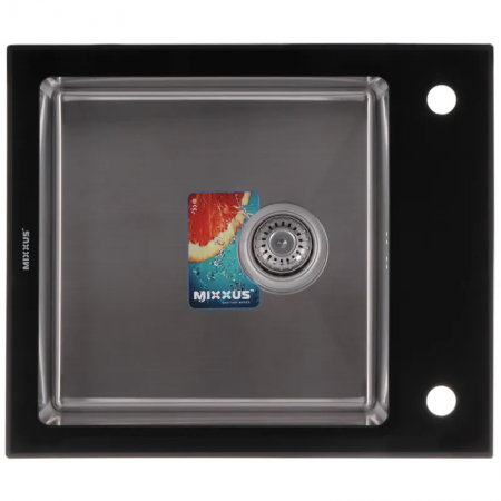 Мийка Mixxus MX 304 6051-200x1.2-HM-Glass 600х510х200 мм (MX0573)