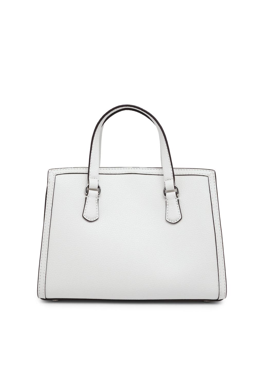 Сумка тоут женская кожанная Michael Kors CHANTAL SM MSGR 30F2S7CM1T085 Белый