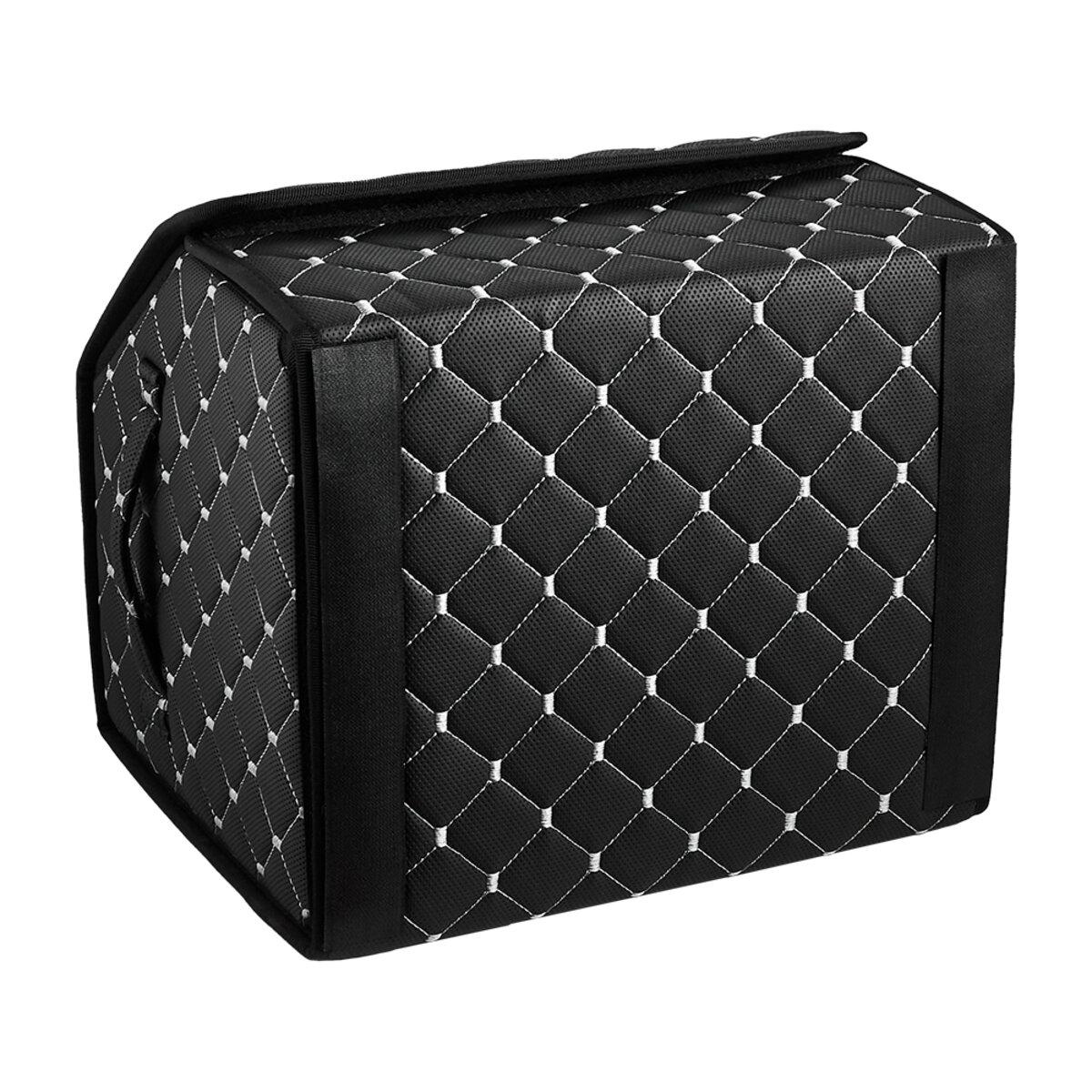 Сумка органайзер автомобільний Beltex Еко шкіра S 35х30х30 см Чорний/Сірий (9579) - фото 3 Сумка органайзер автомобільний Beltex Еко шкіра S 35х30х30 см Чорний/Сірий (9579) - фото 3