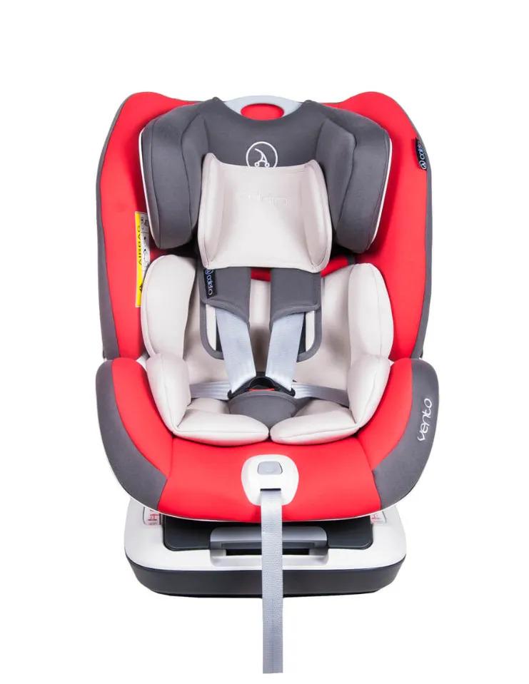 Автокресло детское Coletto Vento Isofix 44x64x52,5 см 0-25 кг Красный (9024-CVIs-12) - фото 2