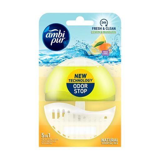 Блок туалетный для унитаза гелевый Ambi Pur Lemon&Mandarin 55 мл 3 шт. (23885330)