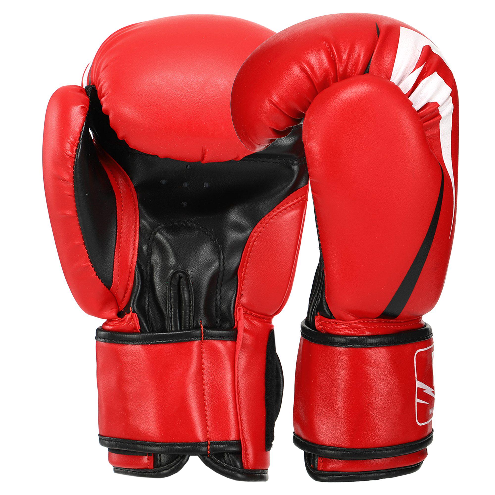 Перчатки боксерские Zelart SHARP 8oz Красный (MA-5315_Красный_8_унции)