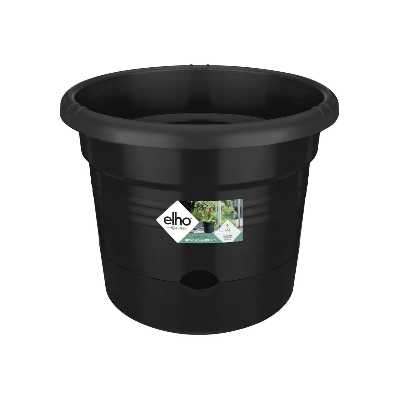 Горшок Elho green basics tomatentopf 33 см Черный (A-014707) - фото 2