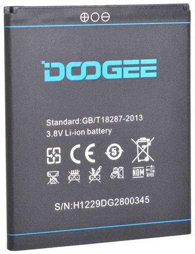 Акумулятор для Doogee B-DG280 DG280 LEO 1800 mAh - фото 2