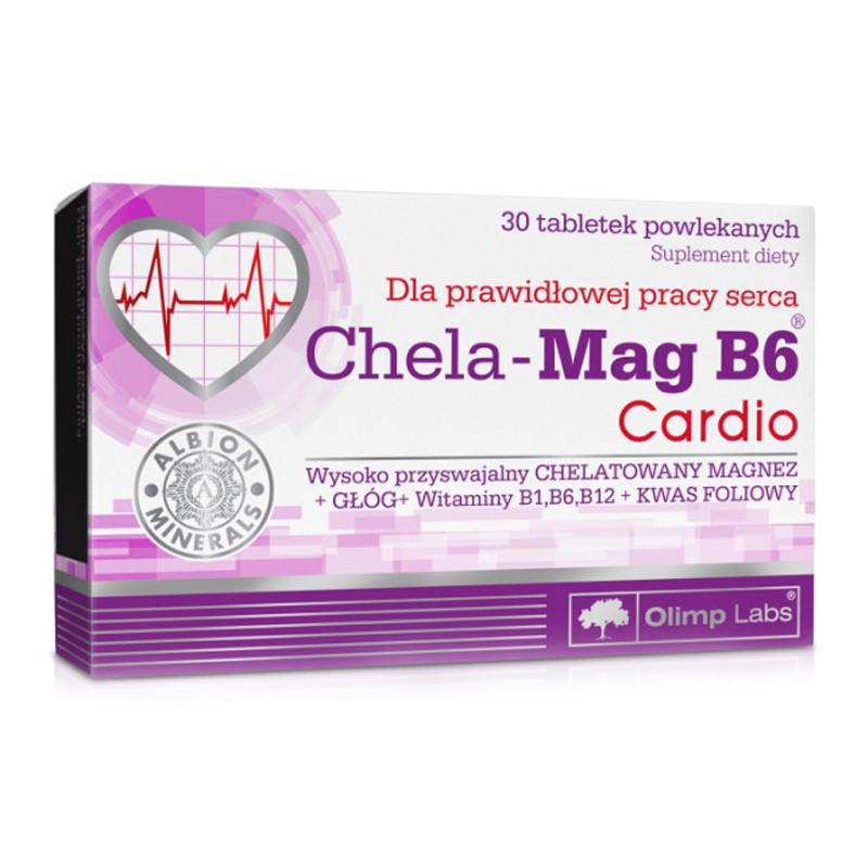 ᐉ Магній і Вітамін B6 Olimp Chela-Mag B6 Cardio 30 капс. (06943-01 ...