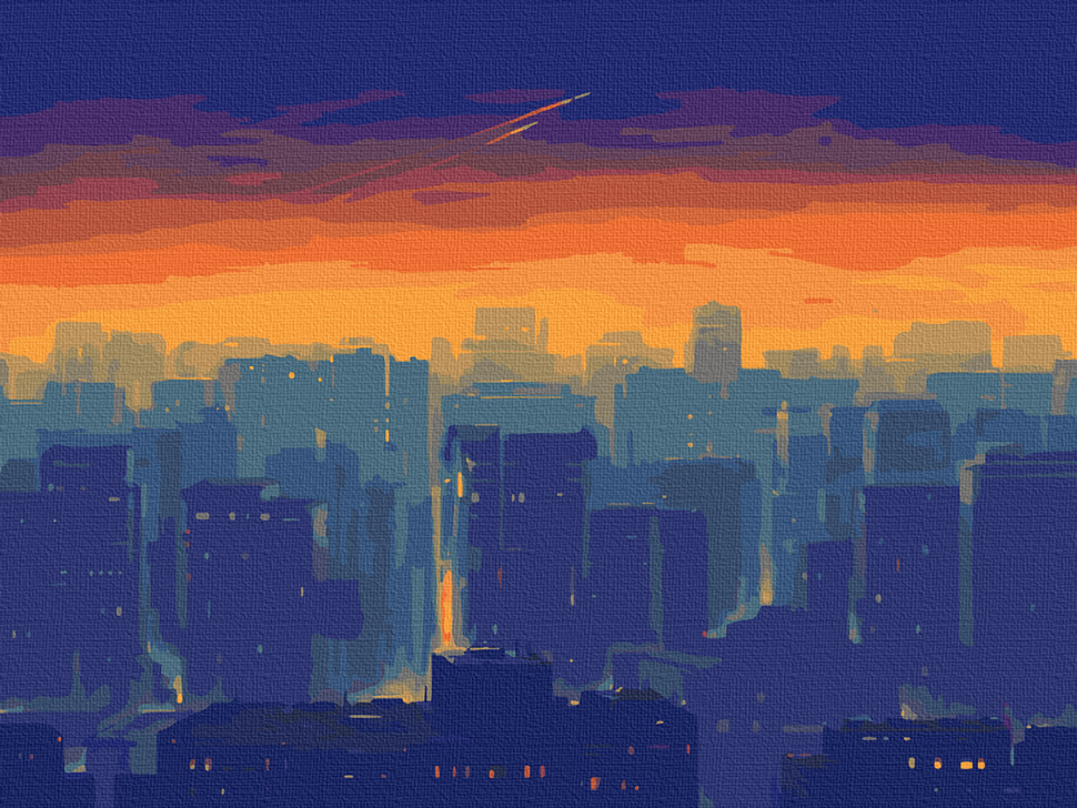 Картина по номерам Art Craft Окутан сумерками 40х50 см (11205-AC)