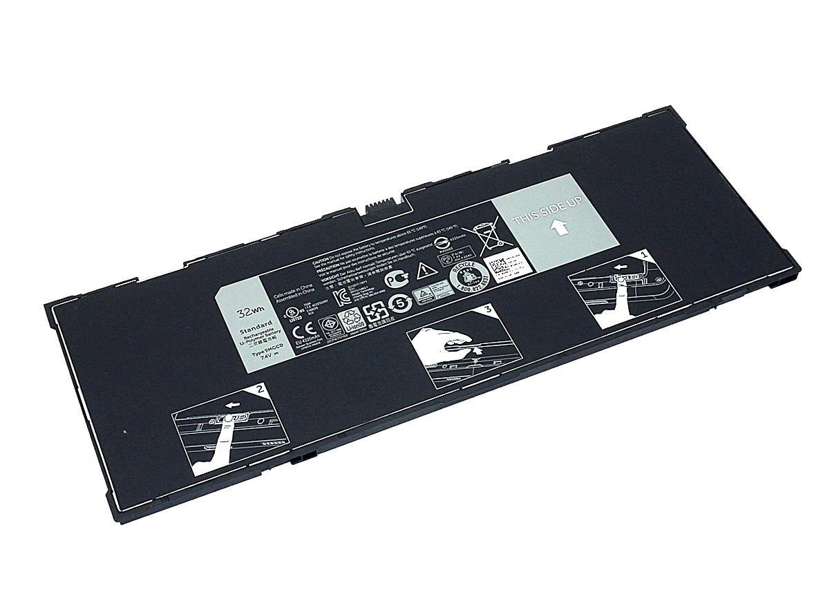 Аккумулятор для ноутбука Dell 0T8NH4 Venue 11 Pro 5130 7,4 V 4200 mAh OEM Black (074801)