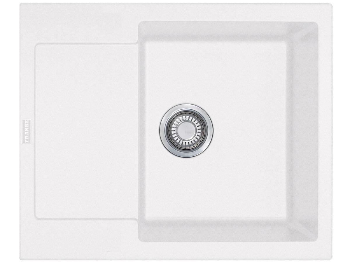 Кухонна мийка Franke Maris MRG 611-62 гранітна врізна оборотна Білий (114.0381.002)