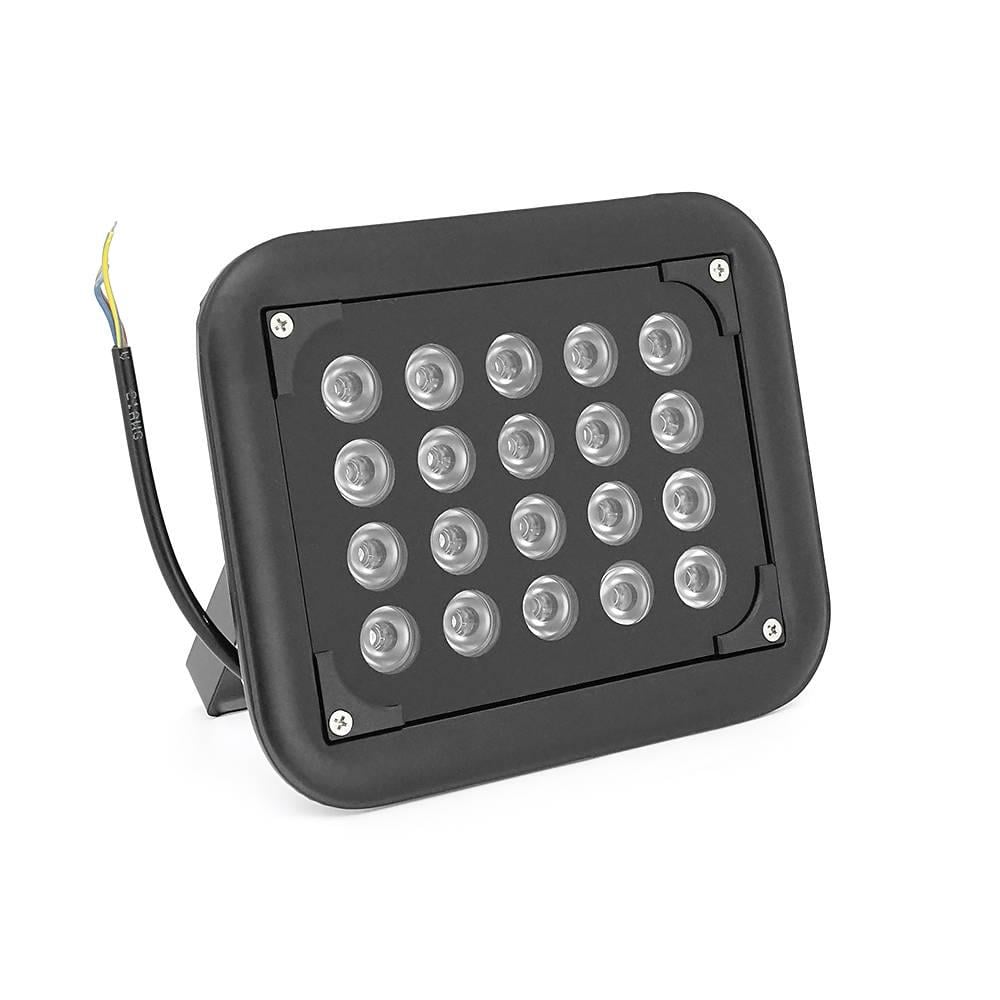 Прожектор HYYS2020R 220V 40W 20LED IP66 850Нм кут огляду 90° дальність до 150 м (40320)