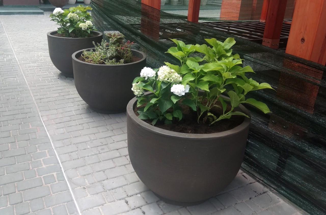 Вазон бетонний вуличний TIV4 Тіволі для саду/будинку/тераси 400x500 мм 43 кг 49 л (20494875) - фото 3 Вазон бетонний вуличний TIV4 Тіволі для саду/будинку/тераси 400x500 мм 43 кг 49 л (20494875) - фото 3
