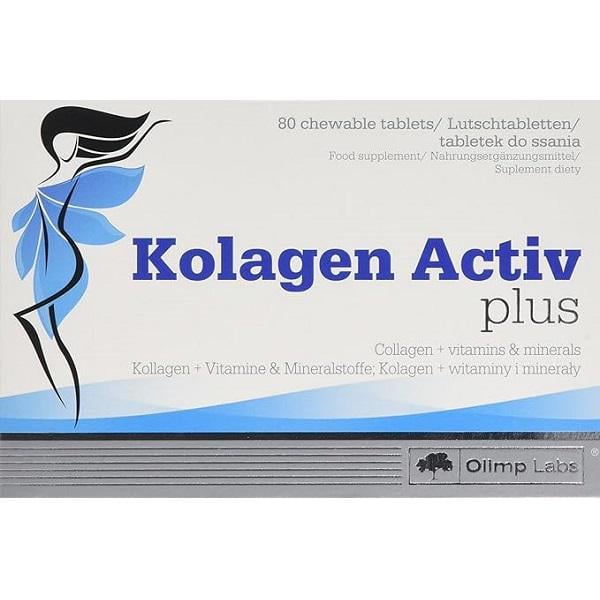 Хондропротектор для спорту Olimp Sport Nutrition Kolagen Activ Plus 80 жув. таб. (000007090)