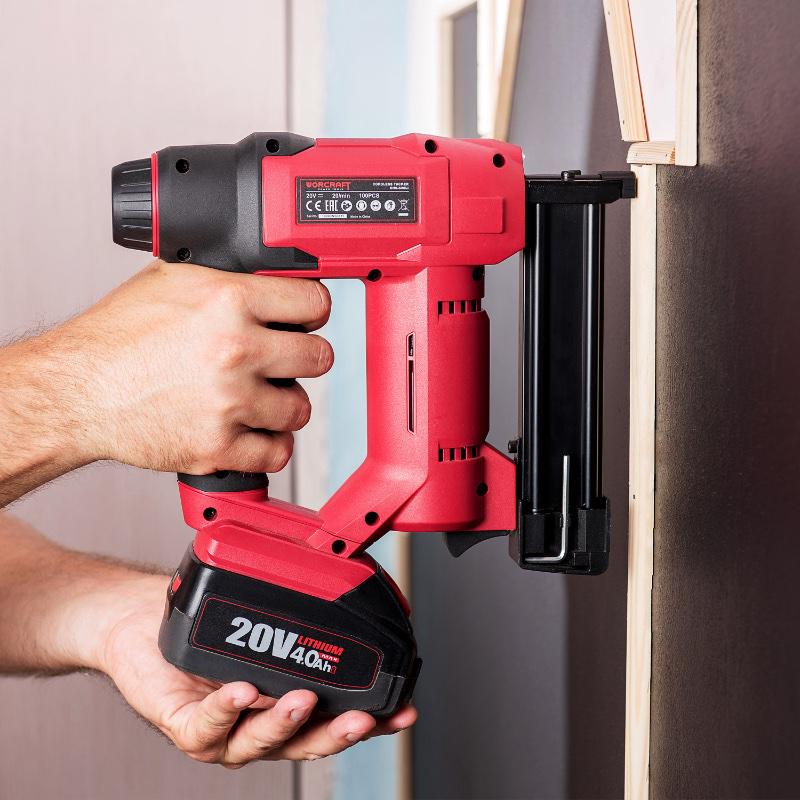 Степлер аккумуляторный комбинированный Worcraft CNS-S20Li с аккумулятором 4А и зарядным - фото 14