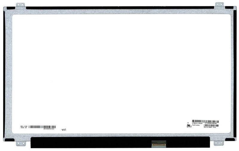 Матрица для ноутбука 15,6" Slim 30 pin eDP справа 1366x768 LED крепления сверху глянцевая для LG/Philips LP156WHU TP A1