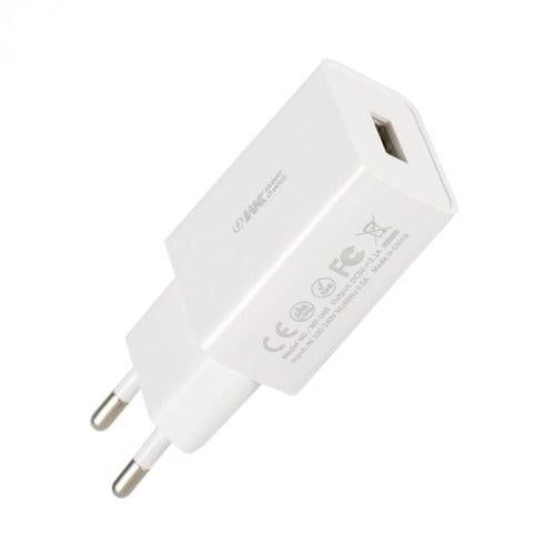 Зарядное устройство WK WP-U63 Full Speed 2,1 A 1 USB 220 V EU Білий (6941027604250)
