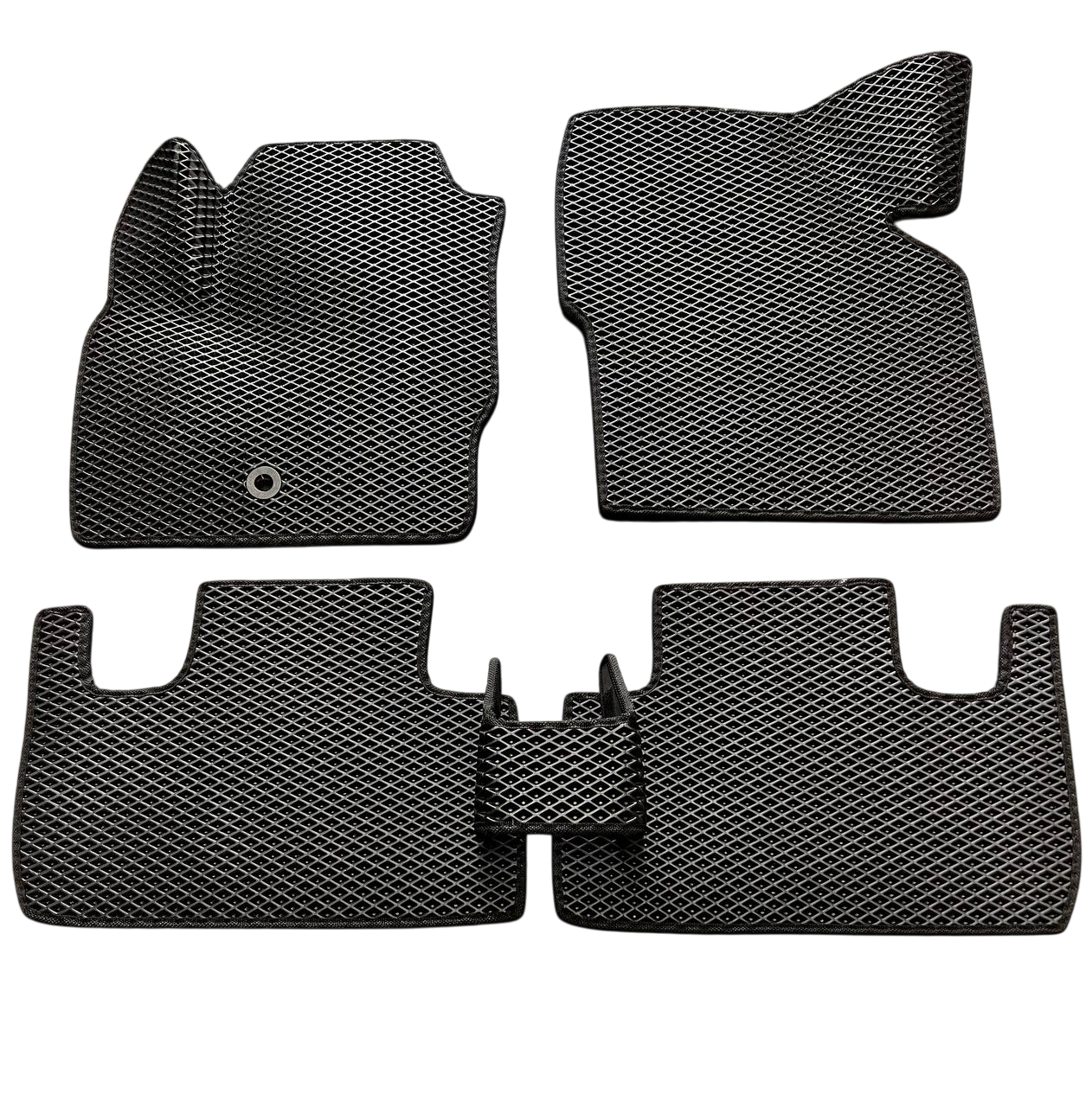 Коврики EVA с 3Д лапой в салон для Land Rover Freelander II 2007-2014 гг. Черный (2609242390)