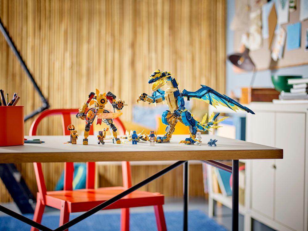 Конструктор Ninjago Стихійний дракон проти робота Імператриці 1038 деталі (8096) - фото 6