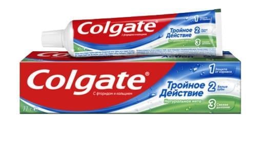 Зубная паста Colgate Тройное действие 75 мл (2466169369)