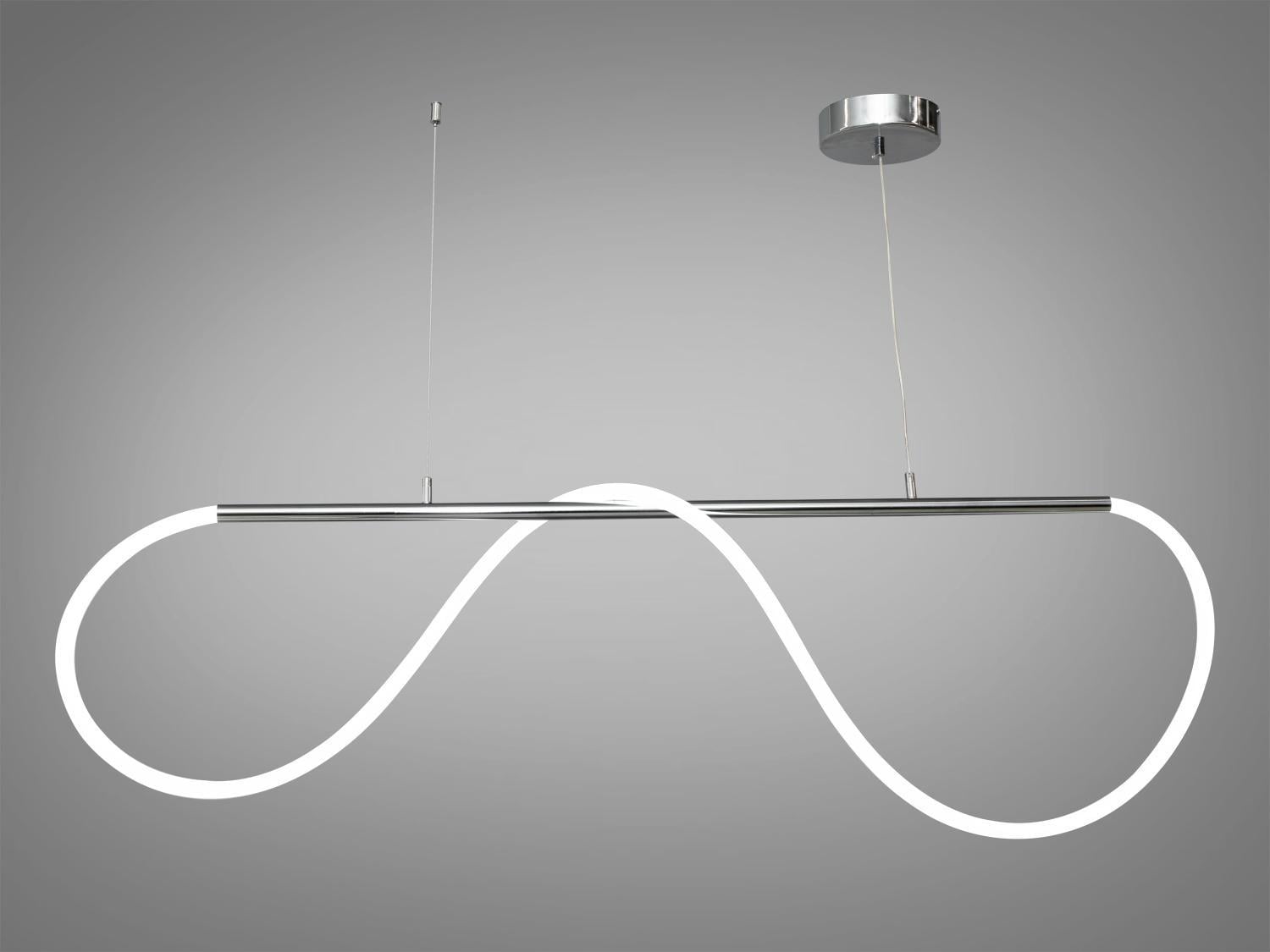 Люстра LED Diasha Y2101-L1200CH 22W Хром