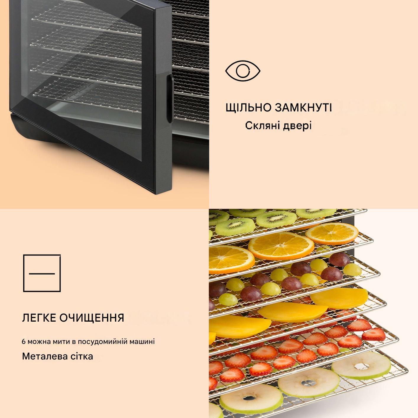 Дегідратор-сушарка для овочів/фруктів/мяса KLARSTEIN Arizona Jerky (10033020) - фото 3