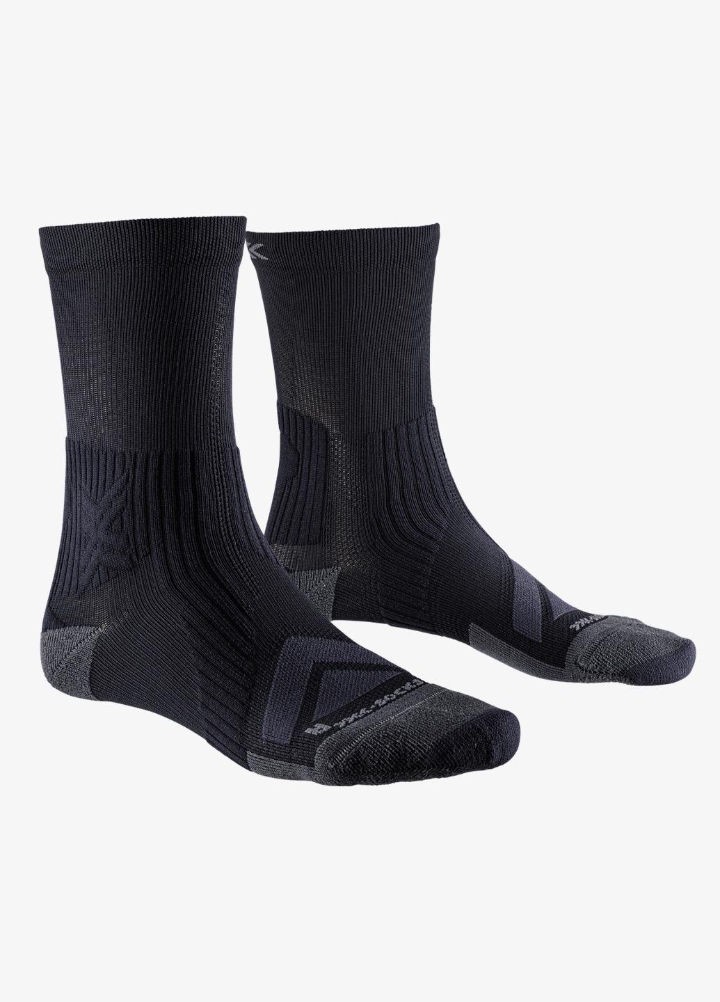 Шкарпетки велосипедні X-Socks Bike Expert Crew XS-BQXPS24U-B036 р. 42/44 Black/Charcoal (19373577)