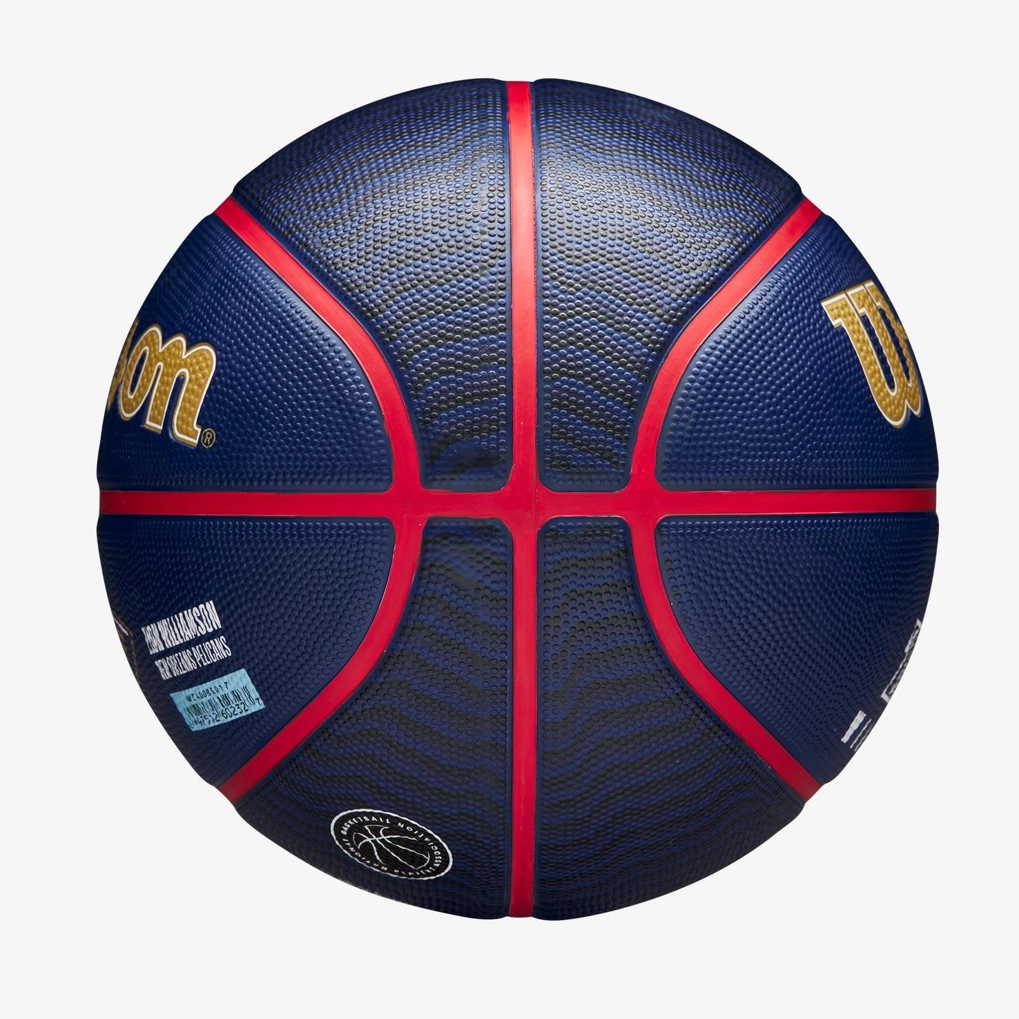 Баскетбольний м'яч Wilson NBA Player Icon Outdoor універсальний р. 7 (12211_102) - фото 7