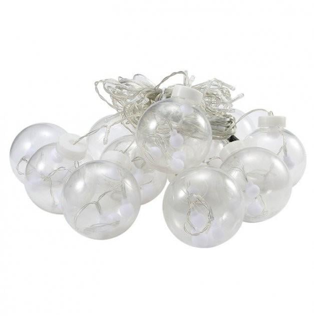 Гирлянда RD-9011 штора 400LED 20 шариков 8 см ширина 6 м 220v (10-14-14490)