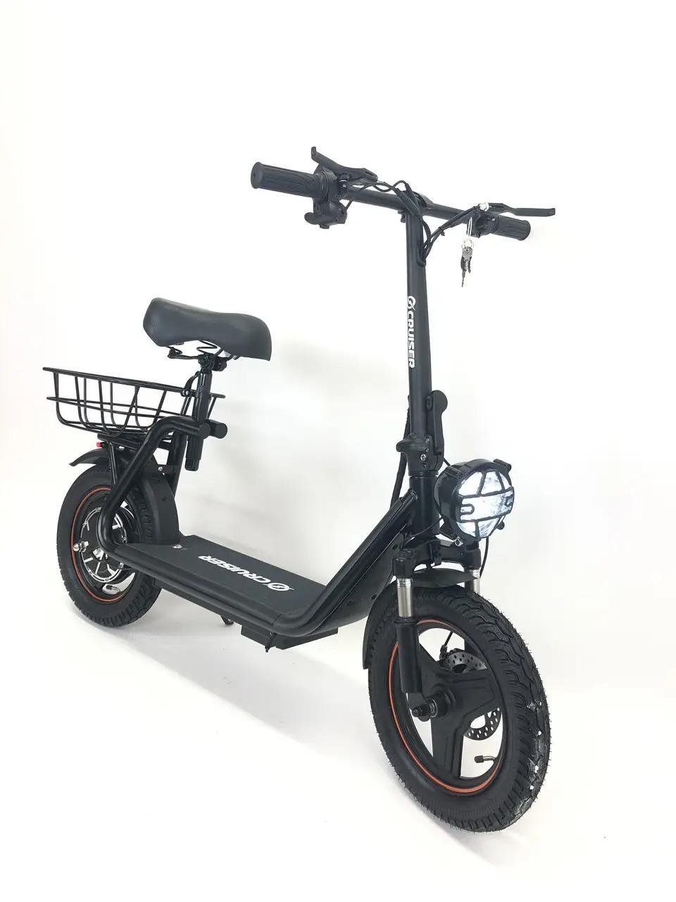 Электросамокат Cruiser E-Bike 14" 800W 48V 21Ah Черный