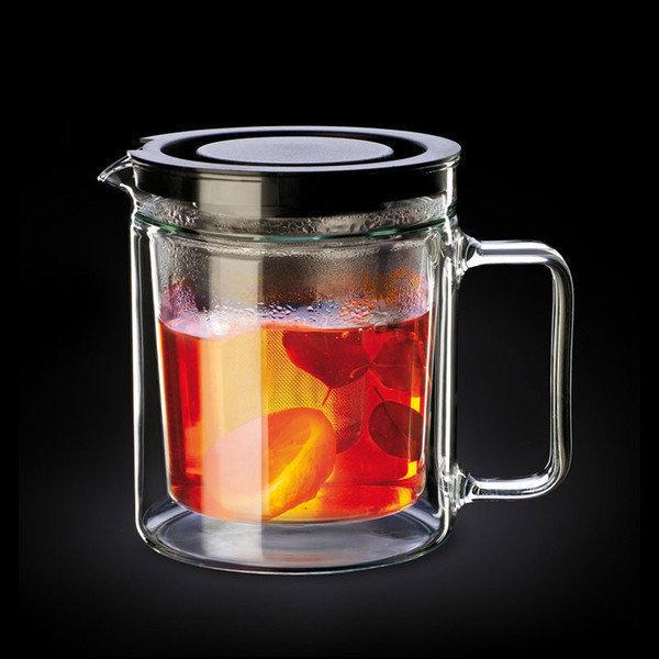 Чайник заварочный Simax Twin с фильтром 1,1 л (3280) - фото 2 Чайник заварочный Simax Twin с фильтром 1,1 л (3280) - фото 2