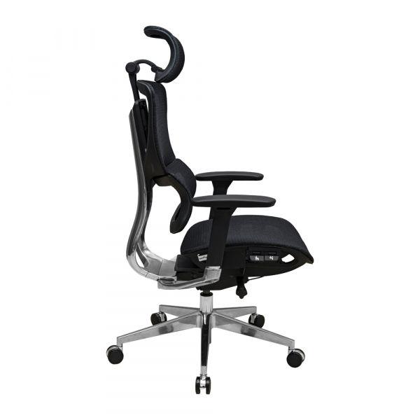 Кресло офисное Эрготекс Synchro Черный (1659050) - фото 3 Кресло офисное Эрготекс Synchro Черный (1659050) - фото 3