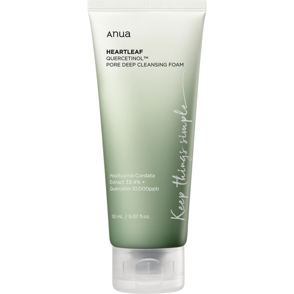 Пенка для умывания ANUA Heartleaf Quercetinol Pore Deep Cleansing Foam 150 мл