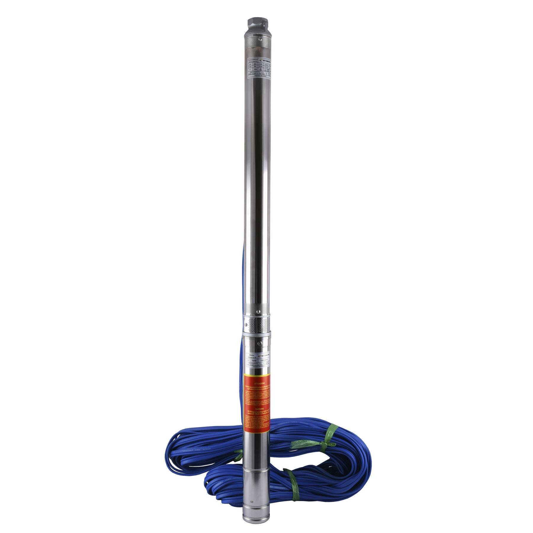 Скважинный насос Optima PM 3SDm2,5/20 с кабелем 55 м (21405)