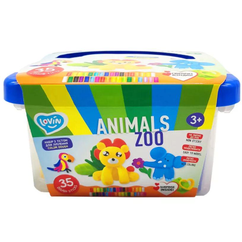 Набор теста для лепки Zoo Animals Box (205432) Набор теста для лепки Zoo Animals Box (205432)