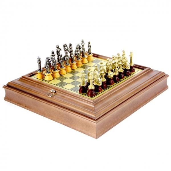 Шахматы подарочные Греческая Мифология 180MW 280BW