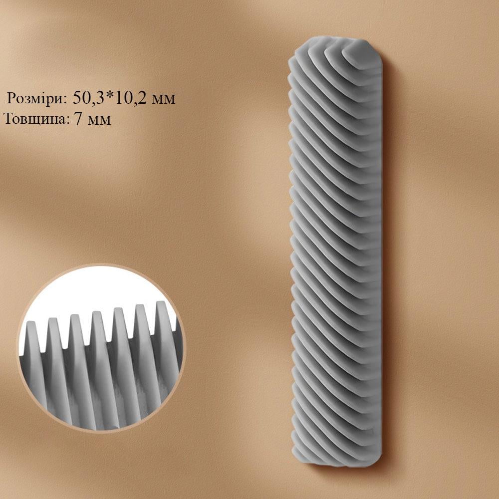 Стоппор для дверей и мебели универсальный самоклеющийся 10,2x50,3 мм Серый (TA0129_1) - фото 7 Стоппор для дверей и мебели универсальный самоклеющийся 10,2x50,3 мм Серый (TA0129_1) - фото 7