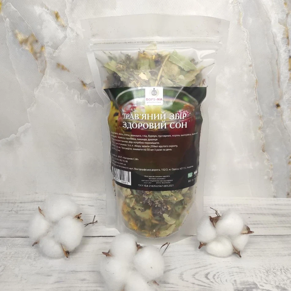Сбор травяной здоровый сон 80 г (32087109)