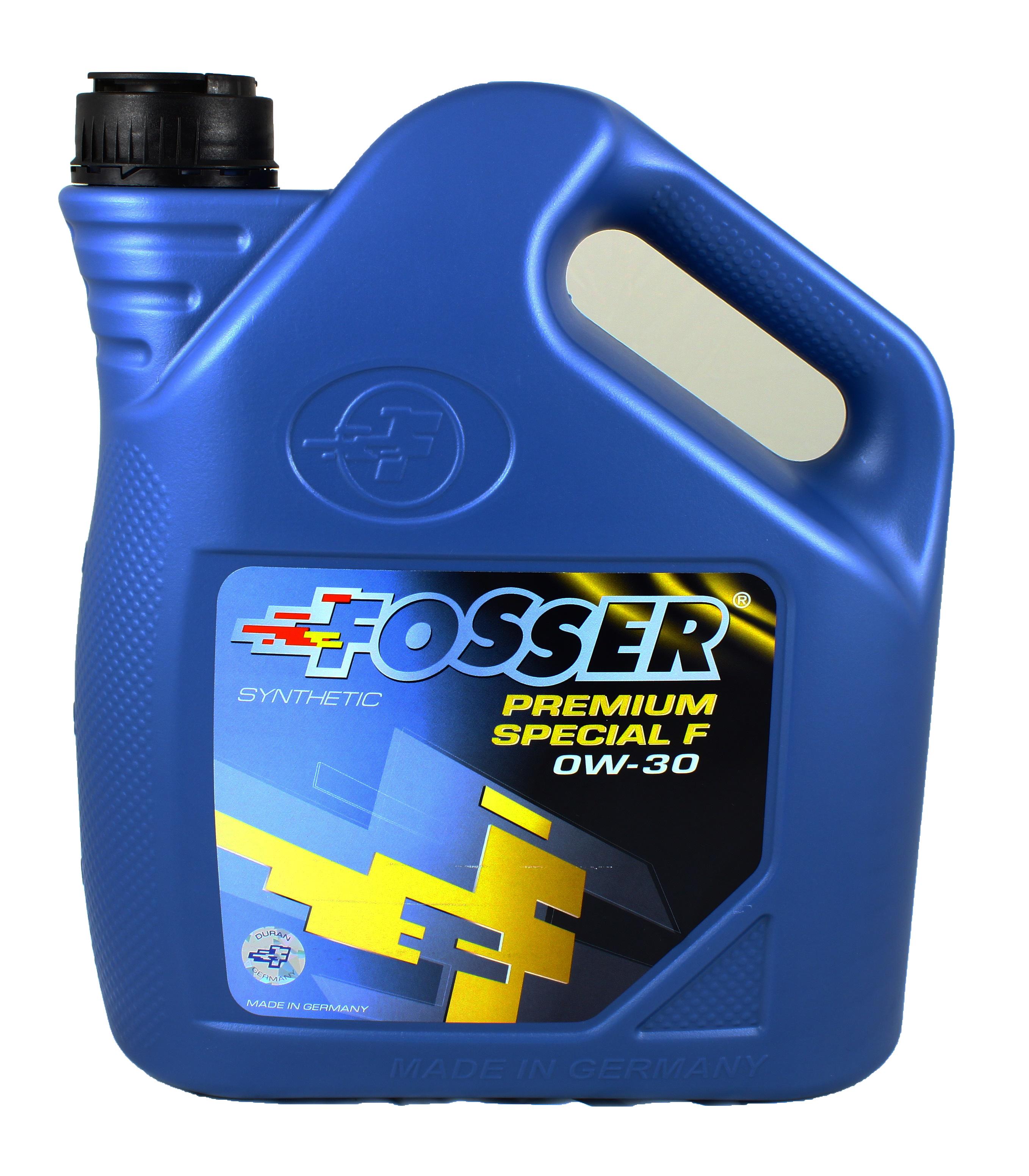 Синтетическое моторное масло FOSSER Premium Special F 0W-30 4L