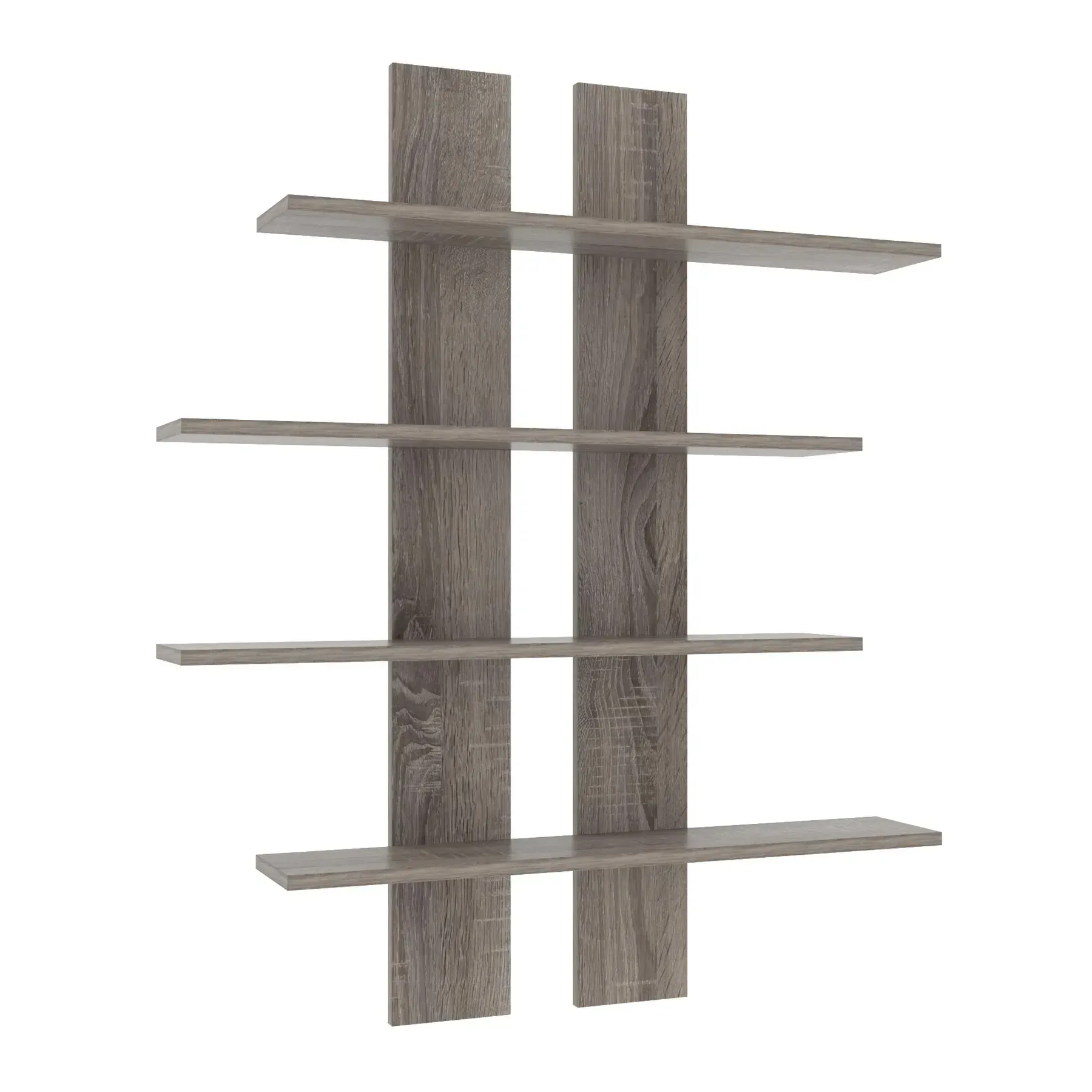 Полка навесная Kontinent ПН-6 91х16х110 см Дуб Сонома Трюфель (85972457) - фото 1 Полка навесная Kontinent ПН-6 91х16х110 см Дуб Сонома Трюфель (85972457) - фото 1