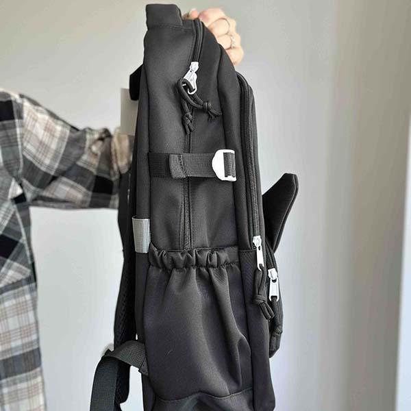 Рюкзак школьный Kuromi 44х30х19 см Черный (ЦБ-00034042) - фото 7 Рюкзак школьный Kuromi 44х30х19 см Черный (ЦБ-00034042) - фото 7